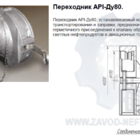 Переходник-API-Ду-80