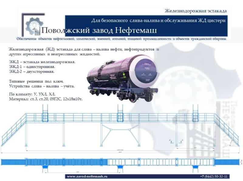 Эстакада_слива_налива_нефтепродуктов