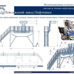 Железнодорожная-эстакада-слива-нефтепродуктов